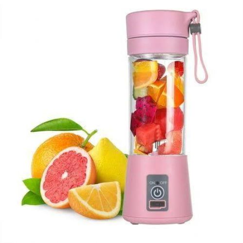 Portable USB Rechargeable Mini Blender Bottle – Personal Smoothie & Juice Maker